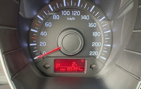 KIA Rio III рестайлинг, 2012 год, 850 000 рублей, 35 фотография