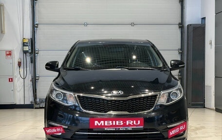 KIA Rio III рестайлинг, 2017 год, 995 000 рублей, 2 фотография