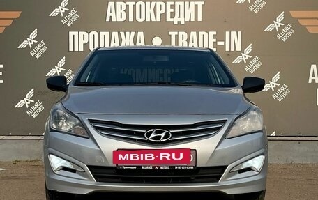 Hyundai Solaris II рестайлинг, 2015 год, 745 000 рублей, 2 фотография