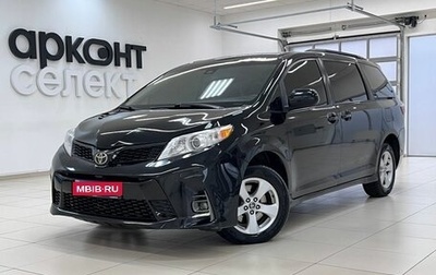 Toyota Sienna III, 2018 год, 3 465 000 рублей, 1 фотография