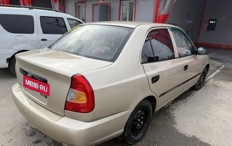 Hyundai Accent II, 2004 год, 465 000 рублей, 3 фотография