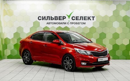 KIA Rio III рестайлинг, 2015 год, 949 000 рублей, 5 фотография