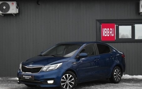 KIA Rio III рестайлинг, 2015 год, 959 888 рублей, 2 фотография