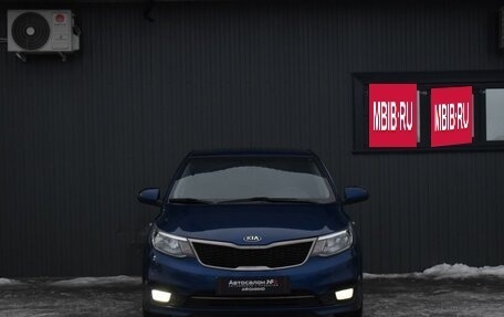 KIA Rio III рестайлинг, 2015 год, 959 888 рублей, 3 фотография