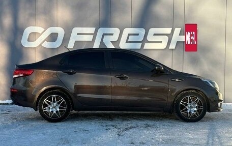 KIA Rio III рестайлинг, 2016 год, 1 210 000 рублей, 5 фотография