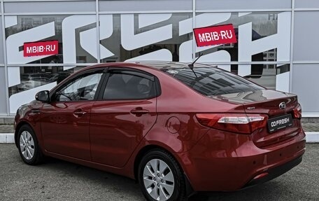 KIA Rio III рестайлинг, 2013 год, 999 000 рублей, 2 фотография