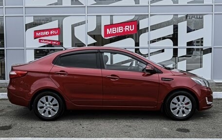 KIA Rio III рестайлинг, 2013 год, 999 000 рублей, 5 фотография