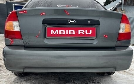 Hyundai Accent II, 2005 год, 550 000 рублей, 11 фотография