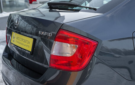 Skoda Rapid I, 2014 год, 855 000 рублей, 9 фотография