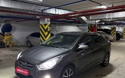 Hyundai Solaris II рестайлинг, 2012 год, 595 000 рублей, 1 фотография