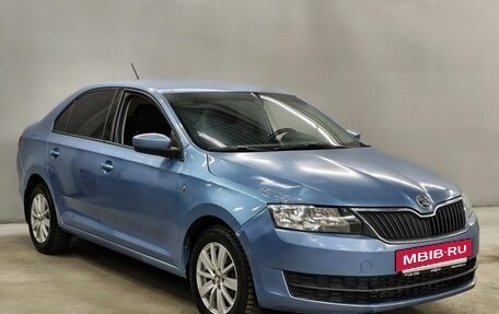 Skoda Rapid I, 2014 год, 820 000 рублей, 3 фотография
