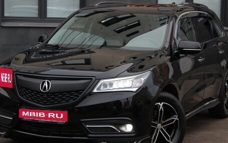 Acura MDX III рестайлинг, 2014 год, 2 200 000 рублей, 3 фотография