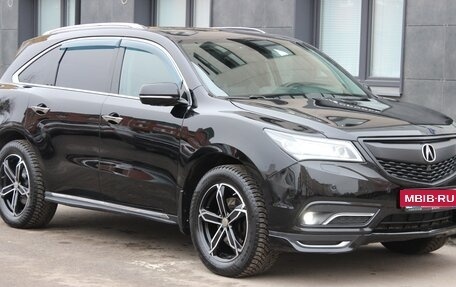 Acura MDX III рестайлинг, 2014 год, 2 200 000 рублей, 24 фотография