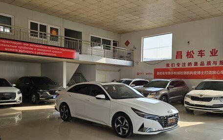 Hyundai Elantra, 2021 год, 1 400 000 рублей, 10 фотография