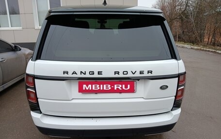 Land Rover Range Rover IV рестайлинг, 2018 год, 7 098 000 рублей, 5 фотография