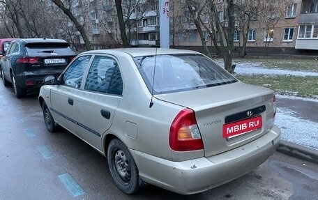 Hyundai Accent II, 2003 год, 270 000 рублей, 3 фотография