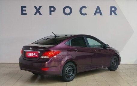 Hyundai Solaris II рестайлинг, 2012 год, 489 000 рублей, 4 фотография