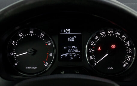 Skoda Rapid I, 2014 год, 795 000 рублей, 23 фотография