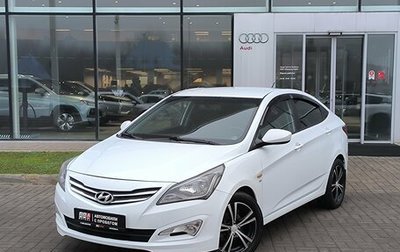 Hyundai Solaris II рестайлинг, 2014 год, 970 000 рублей, 1 фотография