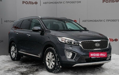 KIA Sorento III Prime рестайлинг, 2017 год, 2 980 000 рублей, 3 фотография