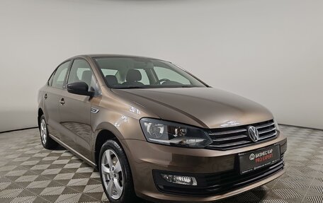 Volkswagen Polo VI (EU Market), 2017 год, 1 375 000 рублей, 3 фотография