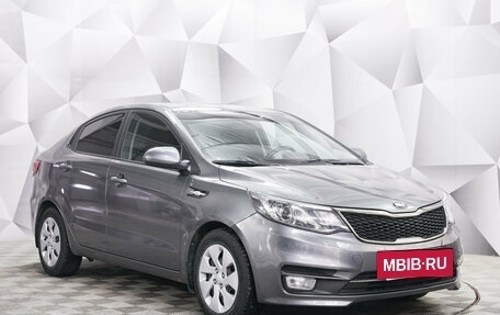 KIA Rio III рестайлинг, 2017 год, 1 075 000 рублей, 7 фотография