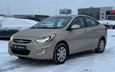 Hyundai Solaris II рестайлинг, 2011 год, 555 000 рублей, 5 фотография