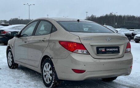 Hyundai Solaris II рестайлинг, 2011 год, 555 000 рублей, 4 фотография