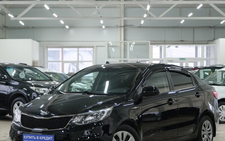 KIA Rio III рестайлинг, 2016 год, 989 000 рублей, 4 фотография