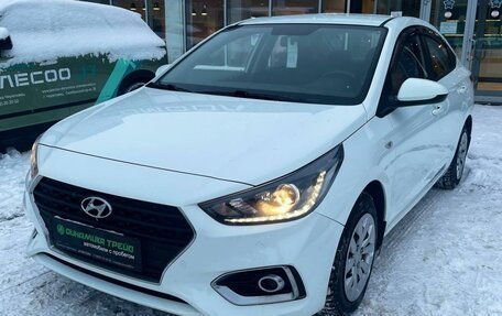 Hyundai Solaris II рестайлинг, 2018 год, 1 192 000 рублей, 2 фотография