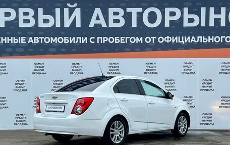 Chevrolet Aveo III, 2014 год, 565 000 рублей, 5 фотография