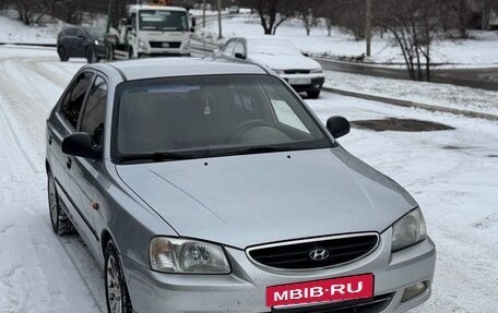 Hyundai Accent II, 2006 год, 590 000 рублей, 3 фотография