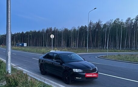 Skoda Rapid I, 2014 год, 1 170 000 рублей, 25 фотография