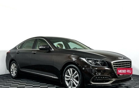 Genesis G80 I, 2018 год, 2 643 000 рублей, 3 фотография
