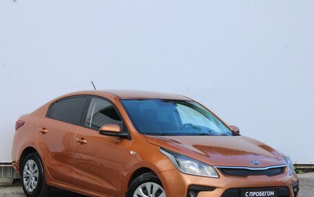 KIA Rio IV, 2018 год, 1 133 000 рублей, 3 фотография