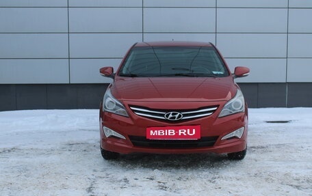 Hyundai Solaris II рестайлинг, 2015 год, 1 025 000 рублей, 2 фотография