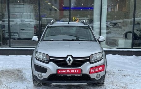 Renault Sandero II рестайлинг, 2017 год, 1 110 000 рублей, 2 фотография