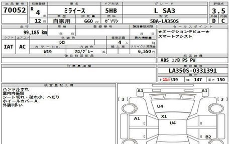 Daihatsu Mira e:S II, 2022 год, 11 фотография