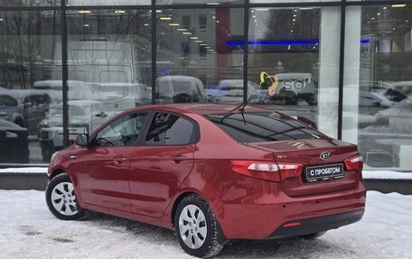 KIA Rio III рестайлинг, 2013 год, 1 020 000 рублей, 6 фотография