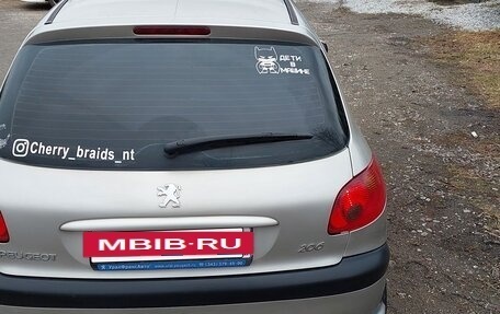 Peugeot 206, 2007 год, 250 000 рублей, 4 фотография