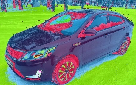 KIA Rio III рестайлинг, 2012 год, 665 000 рублей, 1 фотография