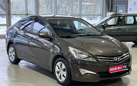 Hyundai Solaris II рестайлинг, 2014 год, 1 065 000 рублей, 3 фотография