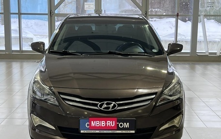 Hyundai Solaris II рестайлинг, 2014 год, 1 065 000 рублей, 2 фотография