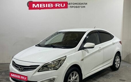 Hyundai Solaris II рестайлинг, 2014 год, 880 000 рублей, 3 фотография