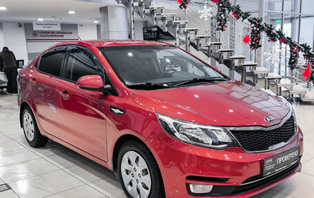 KIA Rio III рестайлинг, 2015 год, 899 000 рублей, 3 фотография