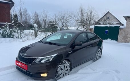 KIA Rio III рестайлинг, 2015 год, 835 000 рублей, 1 фотография