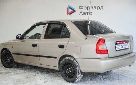 Hyundai Accent II, 2004 год, 350 000 рублей, 4 фотография