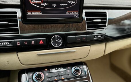 Audi A8, 2013 год, 1 890 000 рублей, 27 фотография