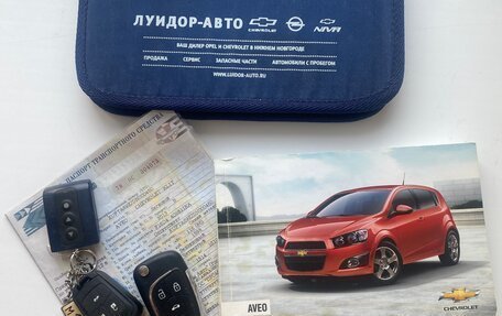 Chevrolet Aveo III, 2013 год, 659 000 рублей, 10 фотография