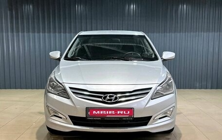 Hyundai Solaris II рестайлинг, 2014 год, 899 900 рублей, 3 фотография